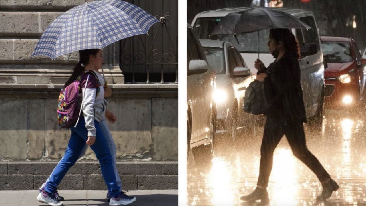Conagua: Lluvias intensas y calor extremo marcarán el clima de hoy 4 de agosto en México
