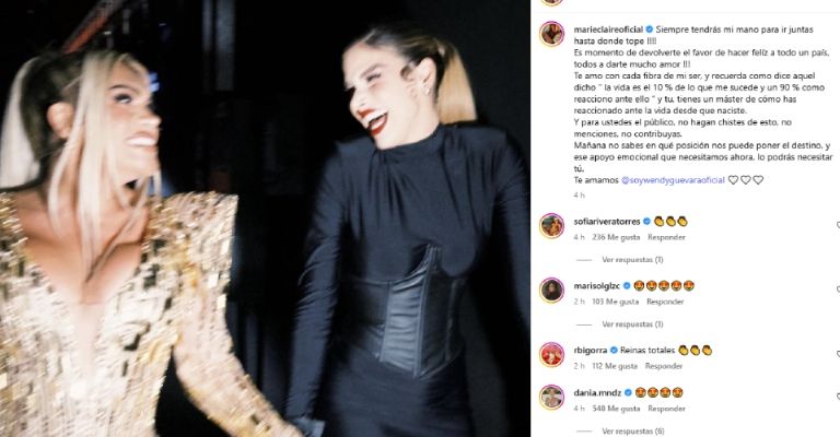 Marie Claire Harp envía mensaje a Wendy Guevara tras filtrarse video íntimo