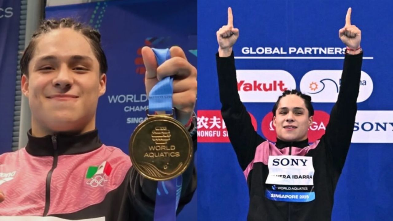 Osmar Olvera es elegido como el mejor clavadista en el Mundial de Deportes Acuáticos 2025