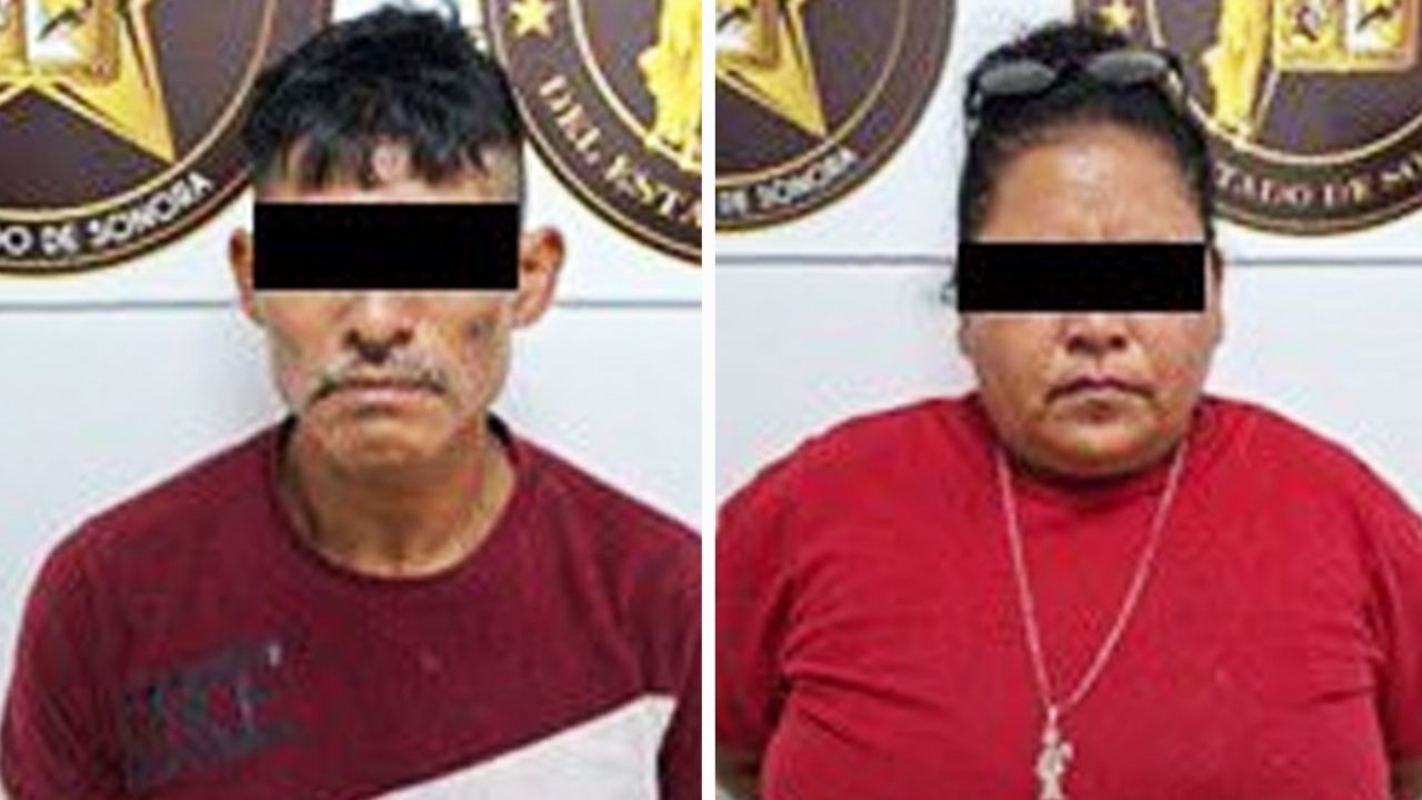 Detienen a pareja de narcomenudistas en Guaymas; llevaban 53 envoltorios de marihuana