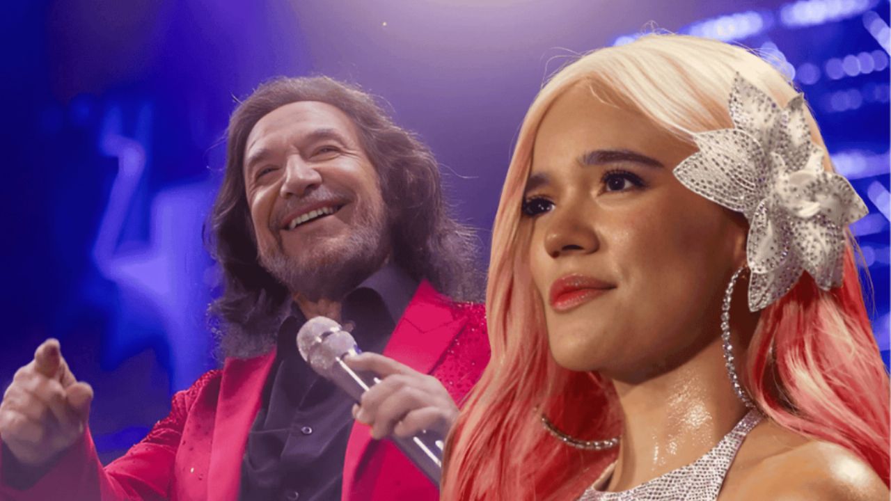 Karol G graba con Marco Antonio Solís en México y agradece: “Me voy demasiado feliz”