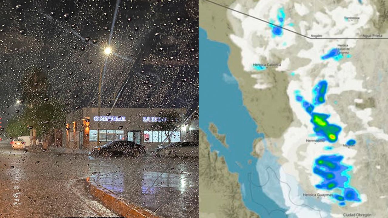Clima en Sonora: ¿Afectará la tormenta tropical ‘Ivo’? CHUBASCOS FUERTES en estos municipios hoy en la NOCHE