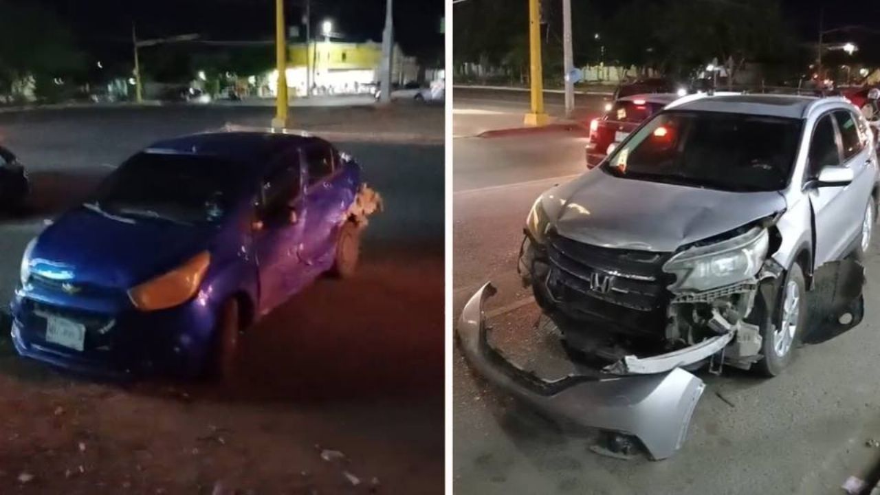 El segundo del día: Fuerte choque se registra en calle 400 y Coahuila de Ciudad Obregón