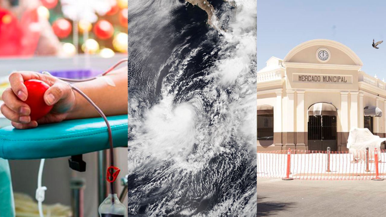 Top 3 Sonora: Mercado Municipal de Hermosillo; ‘Ivo’ en Cajeme y piden sangre para el joven Airam Carballo