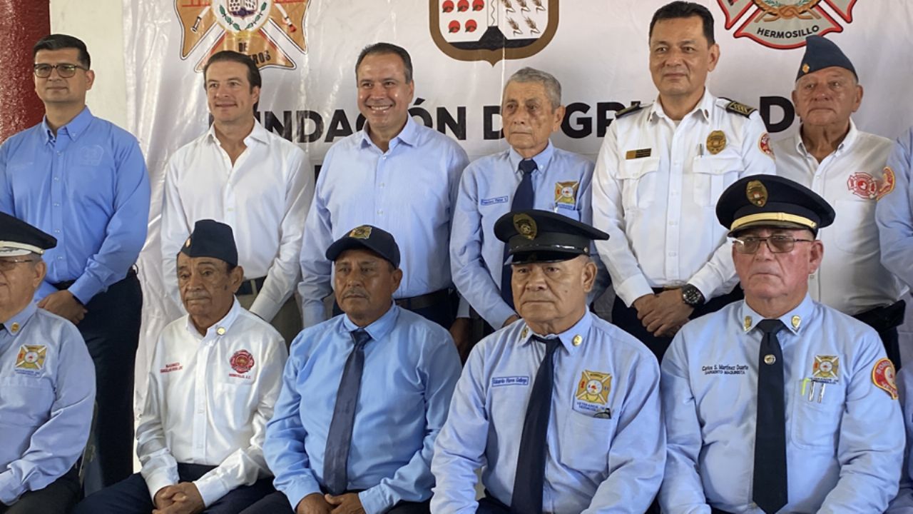 Celebra el Departamento de Bomberos de Hermosillo 79 años protegiendo a la ciudadanía