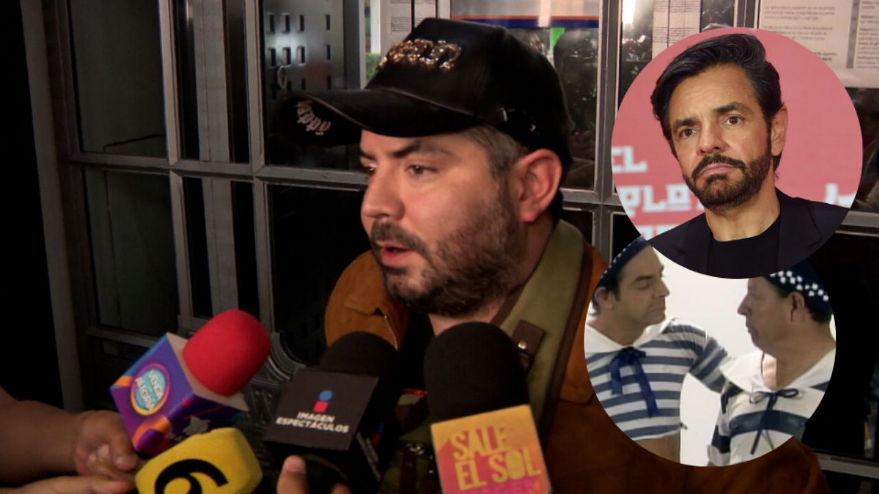 “Así que conteste de la boda falsa”, José Eduardo Derbez comenta la polémica de su papá