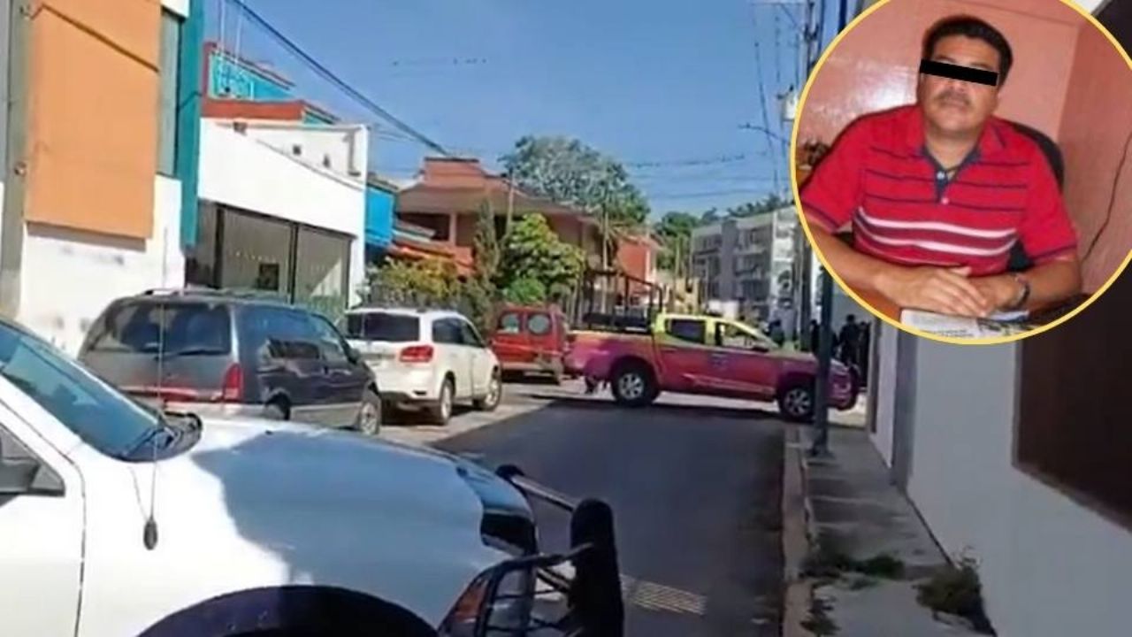 De al menos nueve balazos, asesinan a director de penal frente a su casa en Veracruz