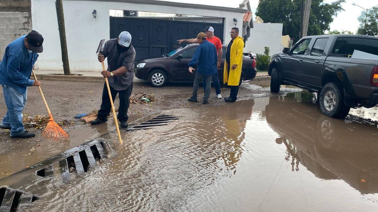 Basura en la calle es el principal causante de las inundaciones en Navojoa