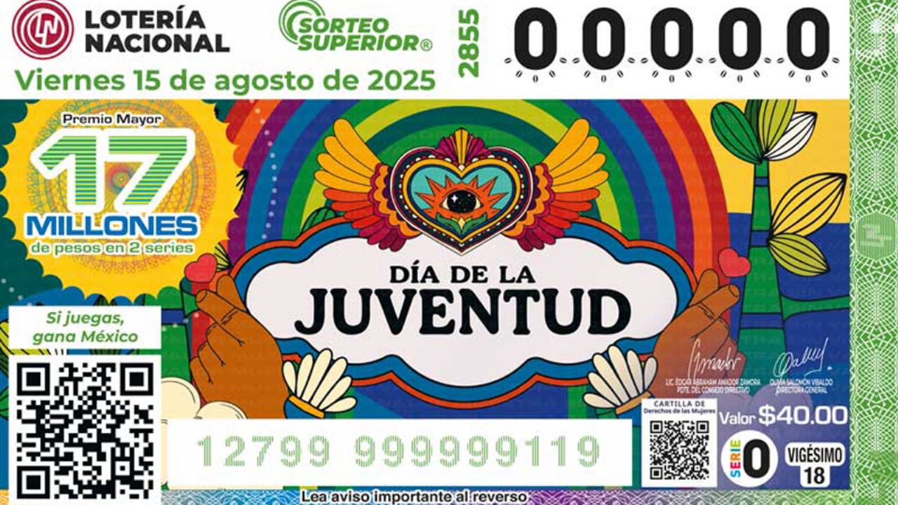 Lista COMPLETA de GANADORES del Sorteo Superior de la Lotería Nacional de este viernes 15 de agosto
