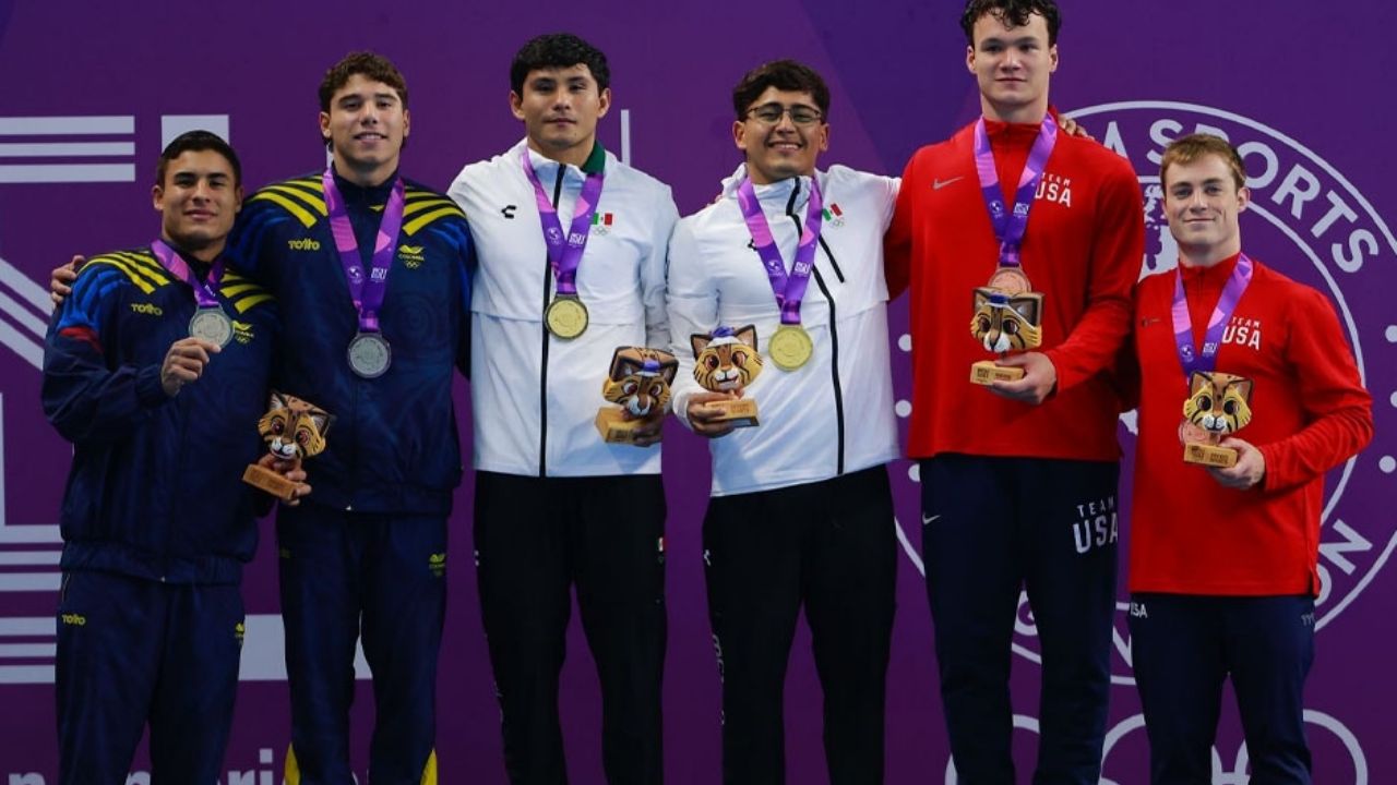 México conquista más oro y sigue en el top 5 de los Juegos Panamericanos Jr.