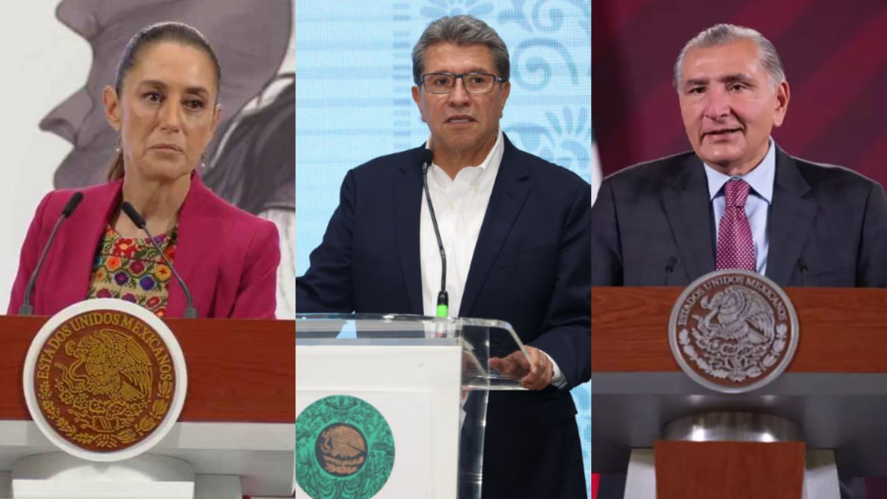 “Solo temas legislativos”: Reunión entre Claudia Sheinbaum, Ricardo Monreal y Adán Augusto