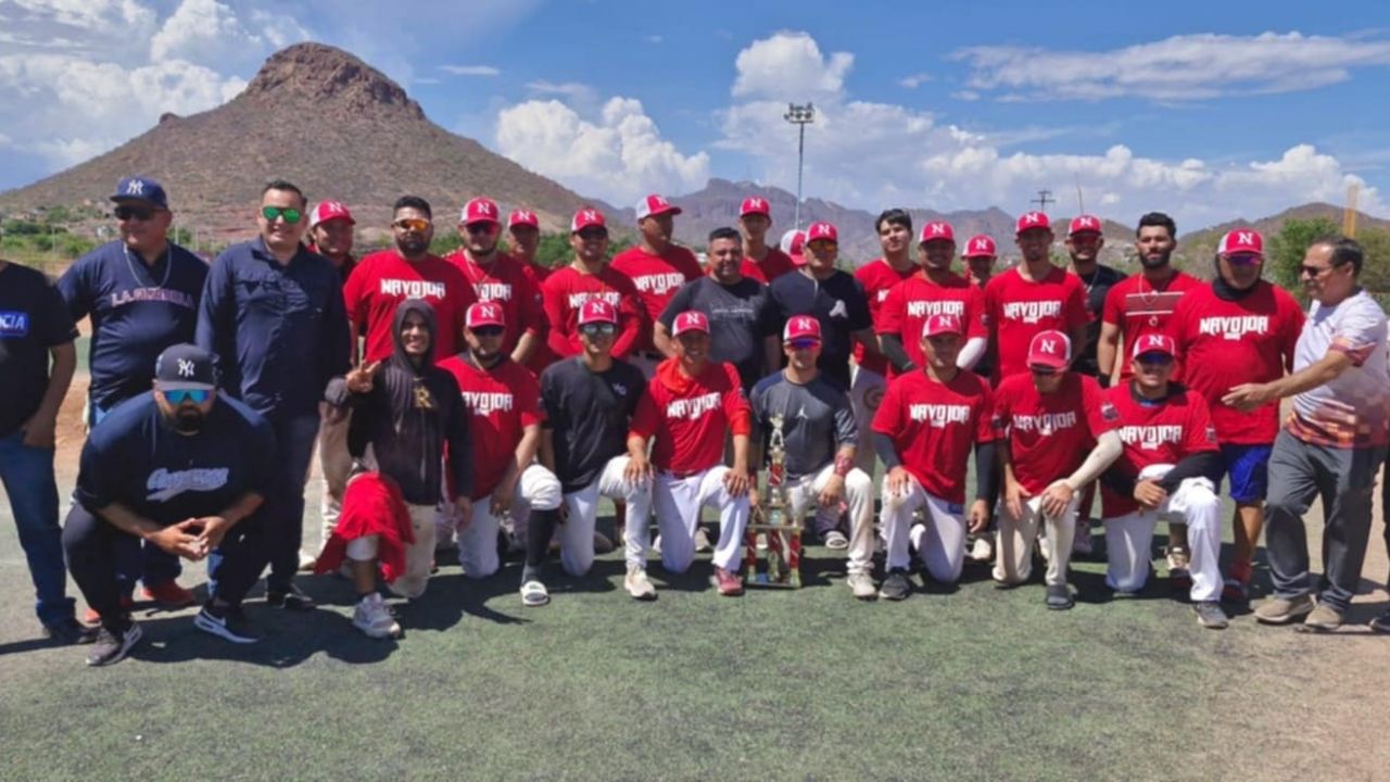 Navojoa se queda con el campeonato Preestatal de Beisbol de Primera Fuerza zona sur