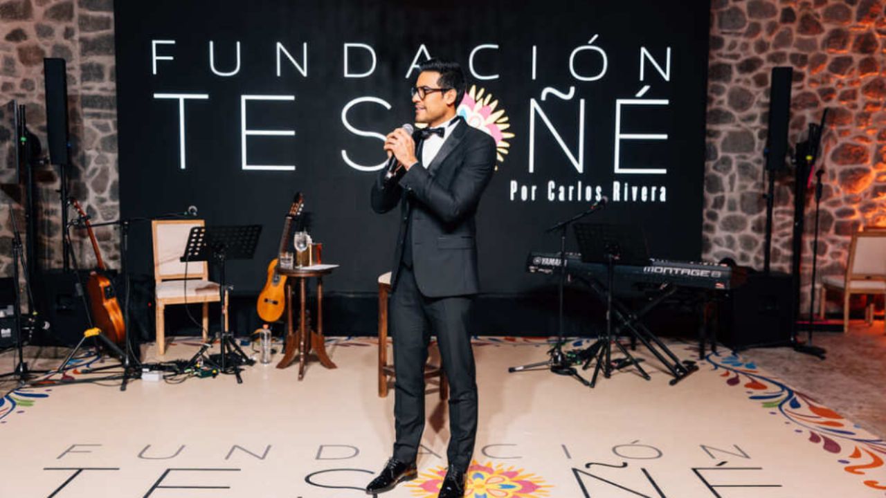 Carlos Rivera motiva con su fundación: “Tenemos que seguir diciendo que sí se puede”