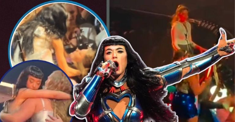 Una fan invitada al escenario se desmayó por la emoción