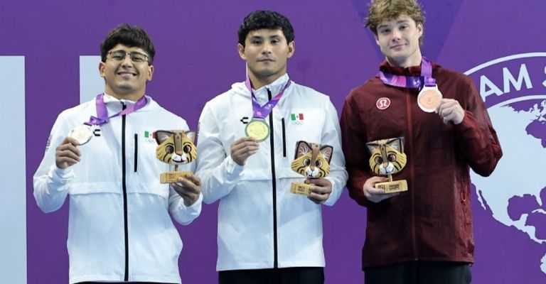 Vázquez y Agúndez hicieron el 1-2 en el trampolín de 3 metros