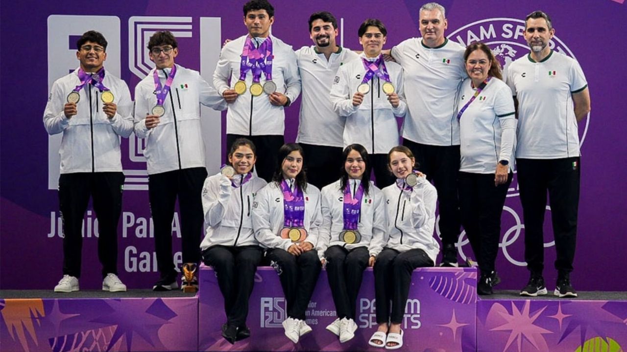 México finaliza como el mejor en los clavados de los Panamericanos Jr.