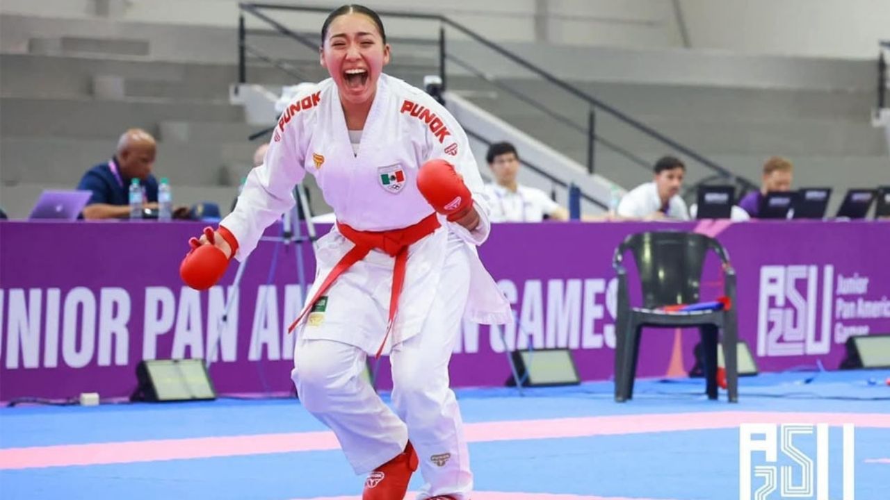 Karateca cajemense Ana Carolina Herrera gana oro en los Panamericanos Jr.