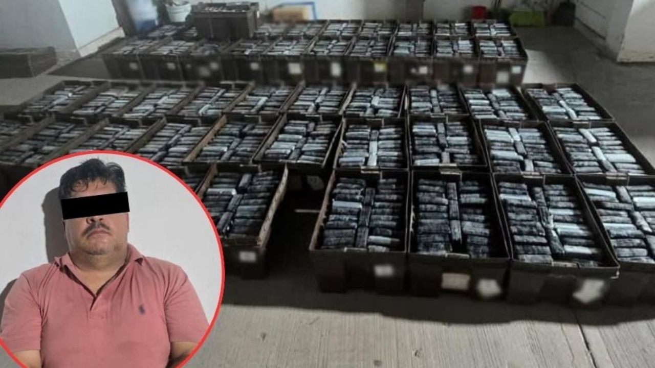 Capturan a chofer de tráiler con más de mil 200 paquetes de cocaína al norte de Sonora