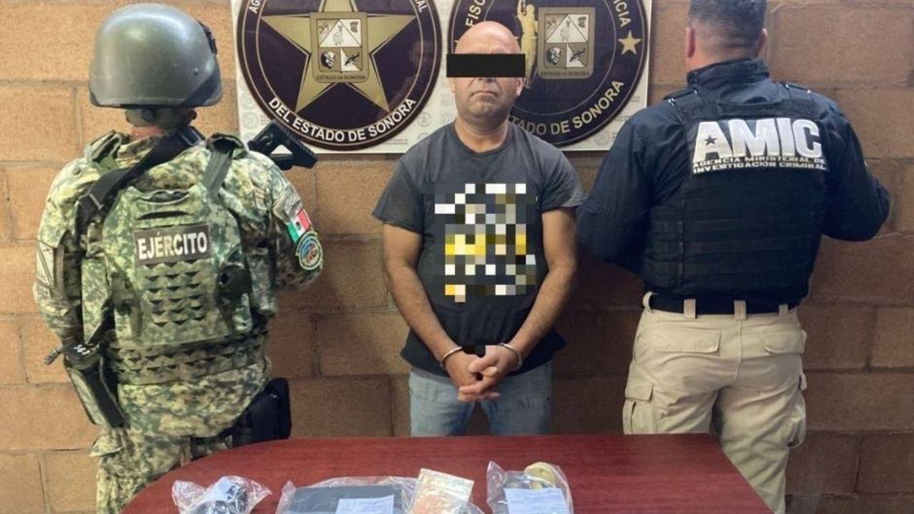 Cateo en Hermosillo deja un detenido y el decomiso de múltiples envoltorios con ‘crystal’