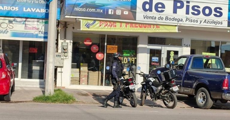 Elementos de la Policía Municipal de Cajeme atendieron la situación