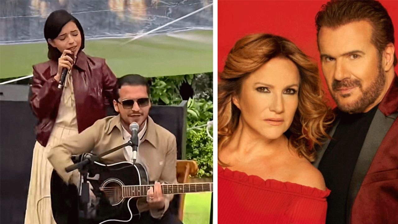 VIDEO: Comparan a Ángela Aguilar y Christian Nodal con Pimpinela tras cantar “Eso y más”