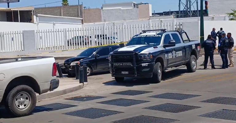 Así quedó el vehículo tras el impacto