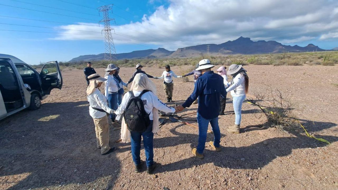 Guerreras Buscadoras de Guaymas y Empalme piden apoyo a la comunidad para su actividad