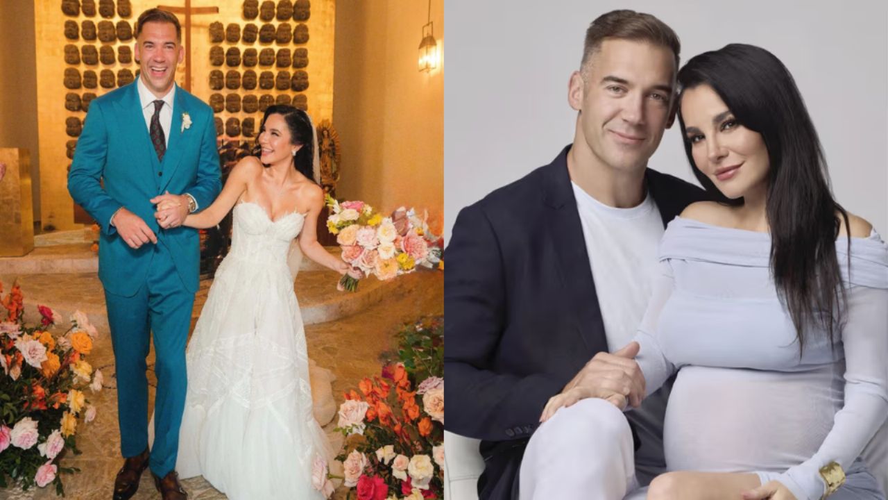 Martha Higareda y Lewis Howes compartieron un emotivo video sobre su embarazo