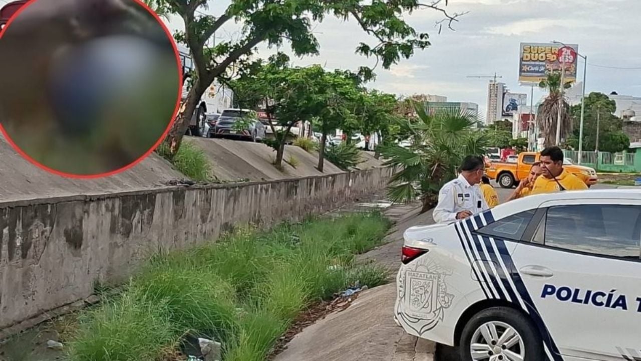 (FUERTE VIDEO) Pareja de motociclistas se accidenta en Mazatlán; hay un muerto