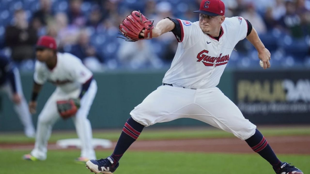 MLB: Parker Messick lanza una joya y Guardians pintan de blanco a los Rays