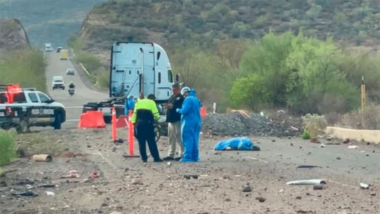 Guaymas: Motociclista muere en libramiento San Judas–San José por desvío peligroso
