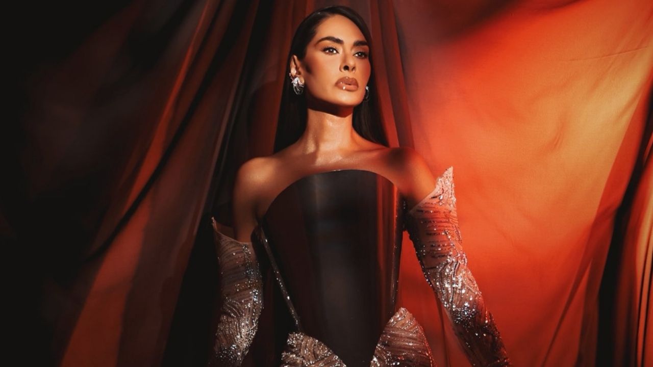 Galilea Montijo encanta a público de ‘La Casa de los Famosos México’ con entallado vestido dorado