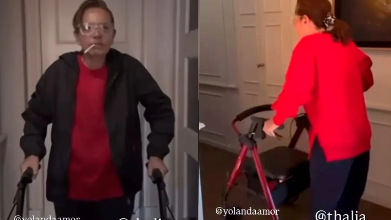 ¿No puede caminar? Yolanda Andrade reaparece en VIDEO con andadera y preocupa a sus fans