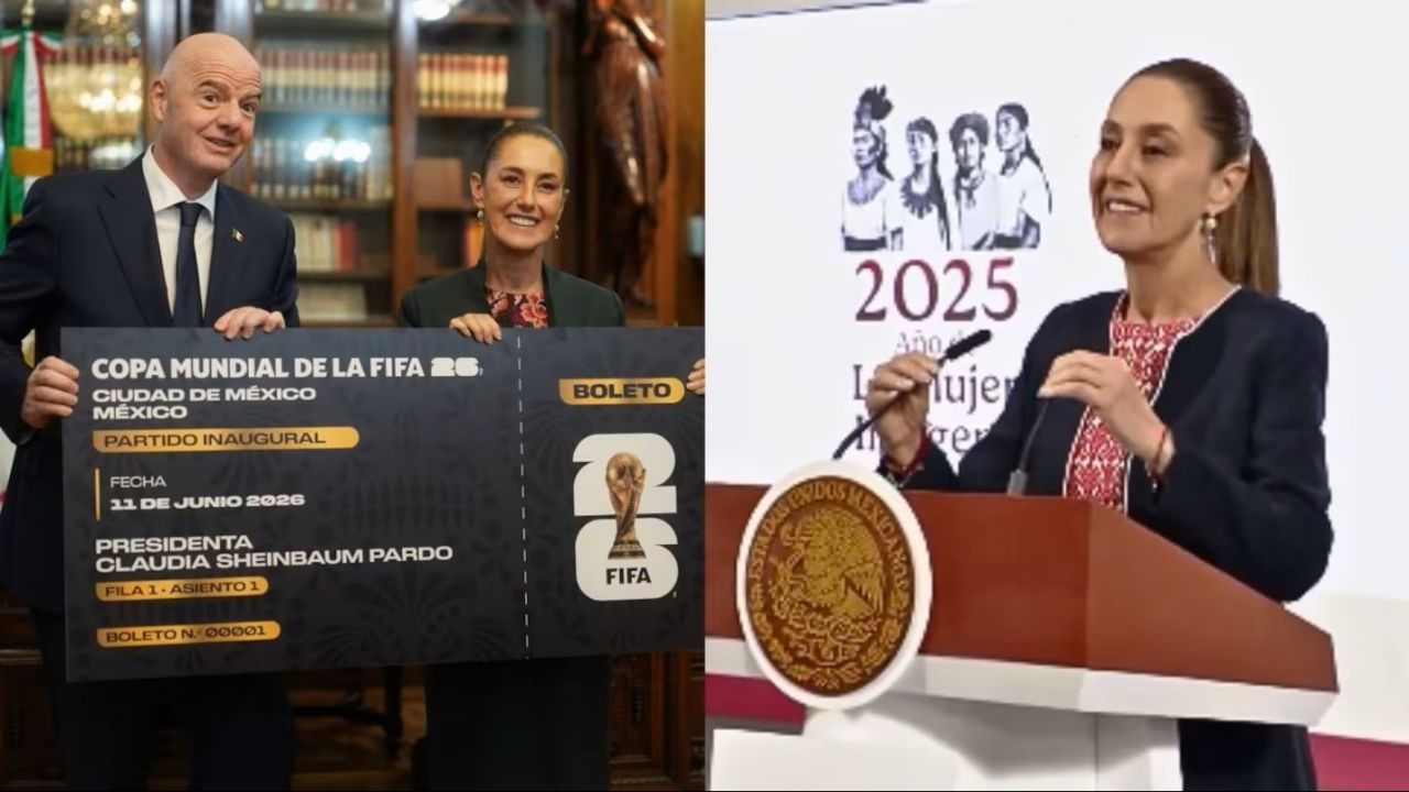 Sheinbaum regalará el primer boleto del Mundial 2026 a una mujer o niña apasionada del futbol