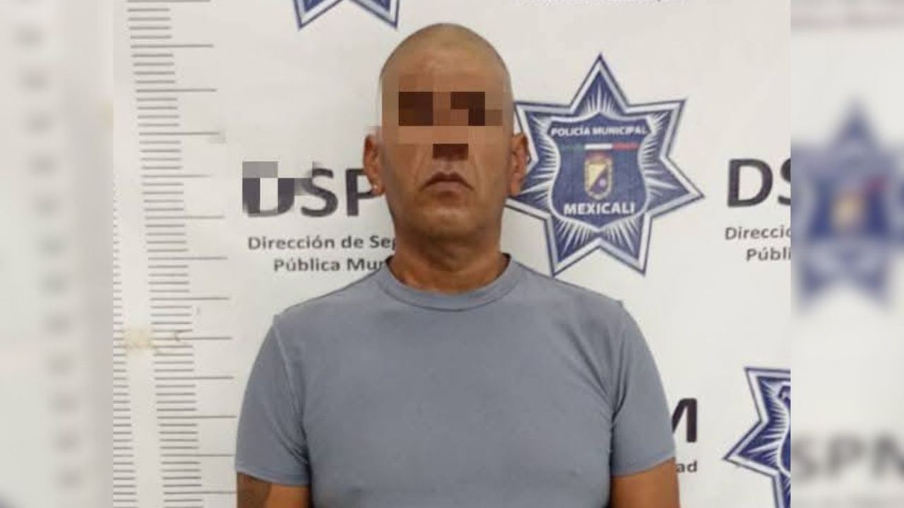 Capturan en Mexicali a hombre con órdenes de aprehensión en Guaymas por narcomenudeo