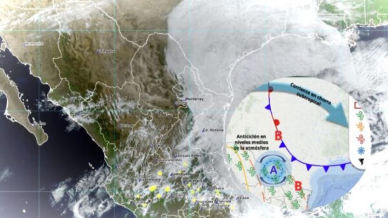 México enfrentará el primer Frente Frío 2025-2026: Estados que se verán afectados