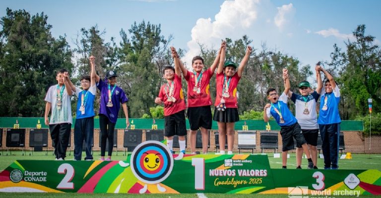 Sonora se roba los reflectores en el World Archery México Nuevos Valores: Gana 20 medallas