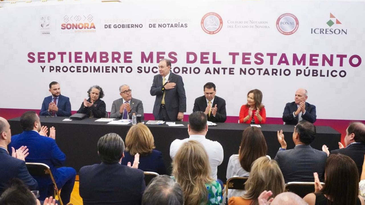 Inicia Alfonso Durazo campaña de ‘Septiembre Mes del Testamento’