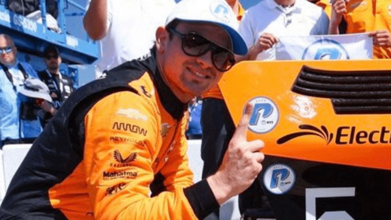 El mexicano va por más: ‘Pato’ O’Ward se queda con la pole en la última carrera del año