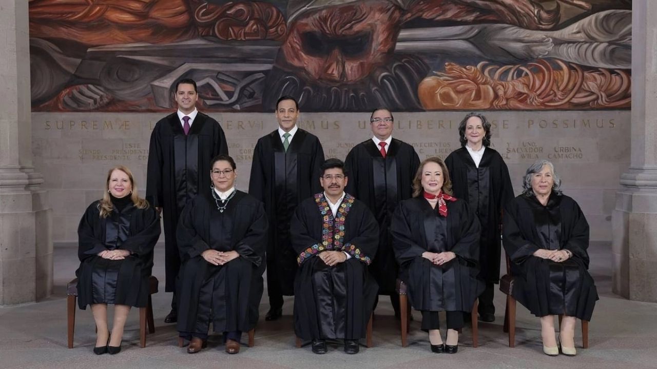 Ministros electos por voto popular llegan a la SCJN este 1 de septiembre: FOTO OFICIAL