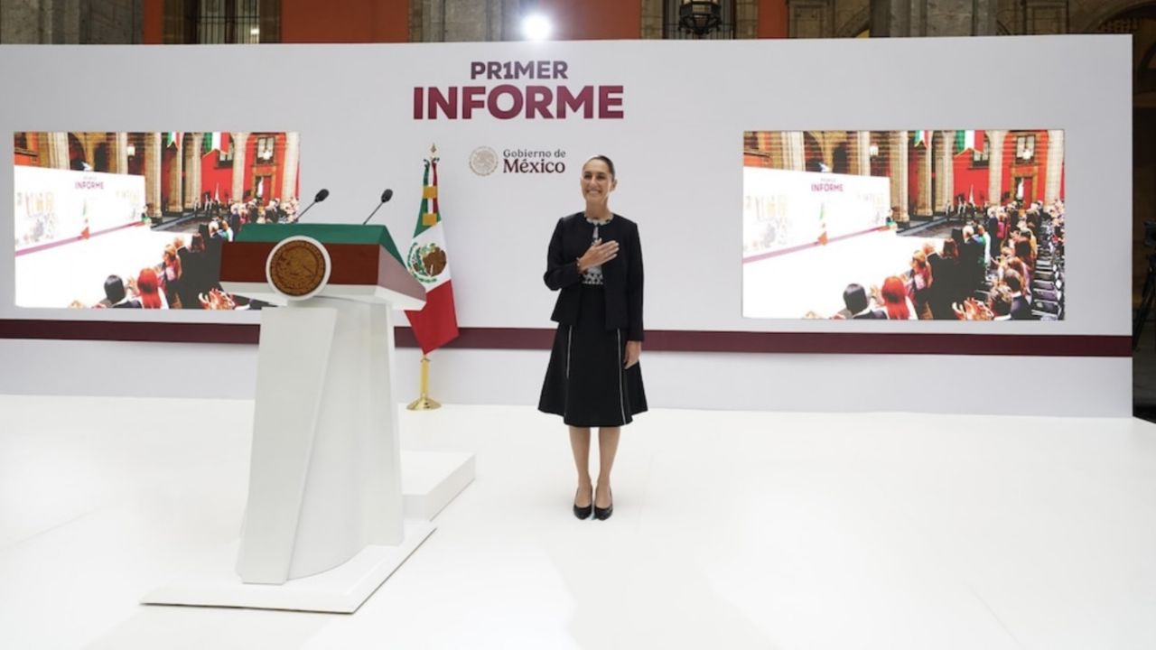 ¿Qué dijo Claudia Sheinbaum en su Primer Informe de Gobierno? 5 puntos clave