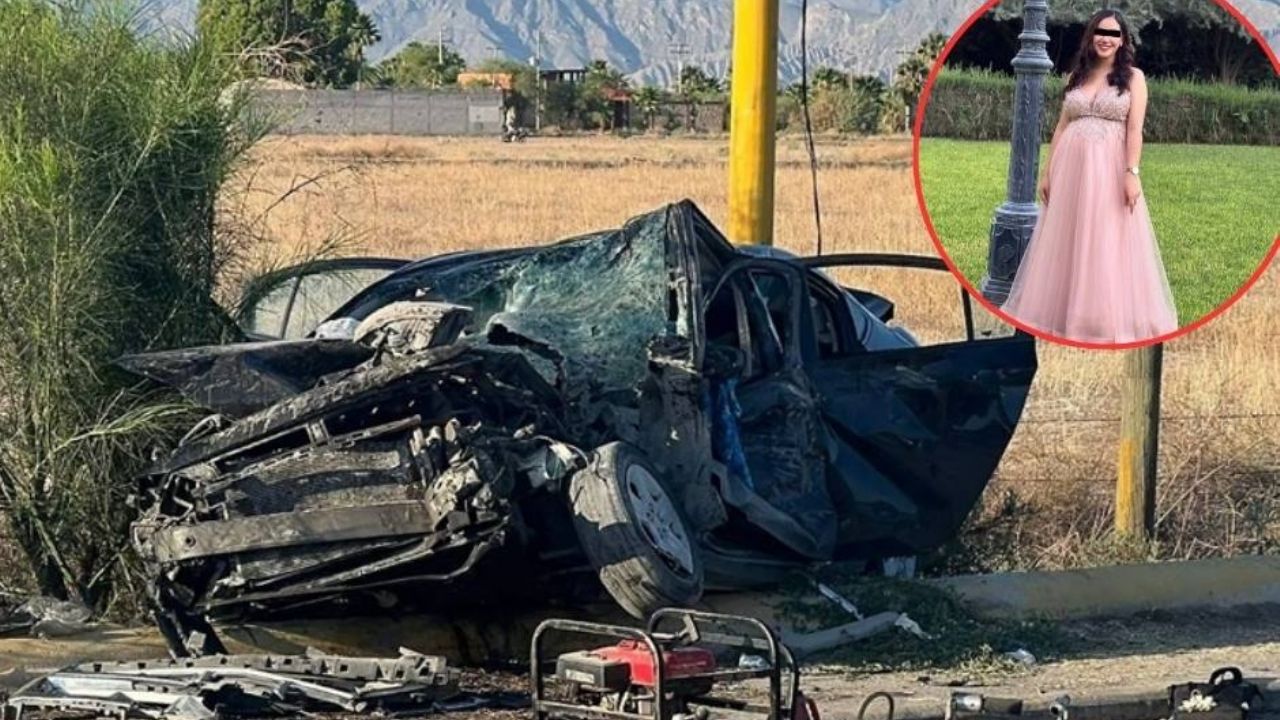 Fallece joven embarazada tras trágico choque en Coahuila; hermanos también murieron