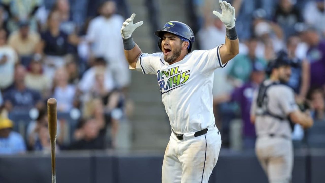 Jonathan Aranda espera volver para finales de temporada con Tampa Bay Rays