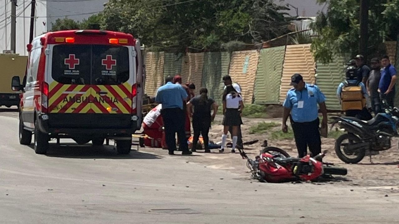Lo embistió y huyó: Detienen a conductor que atropelló a motociclista en Ciudad Obregón