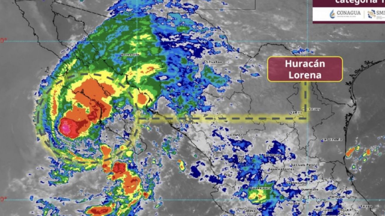 Huracán ‘Lorena’ impacta a Sonora: Así estará el clima este jueves 4 de septiembre