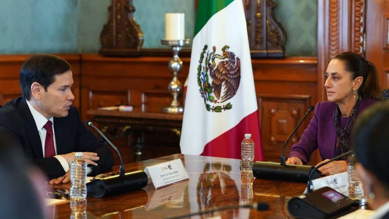 Encuentro con Marco Rubio deja resultados positivos para México, asegura Sheinbaum