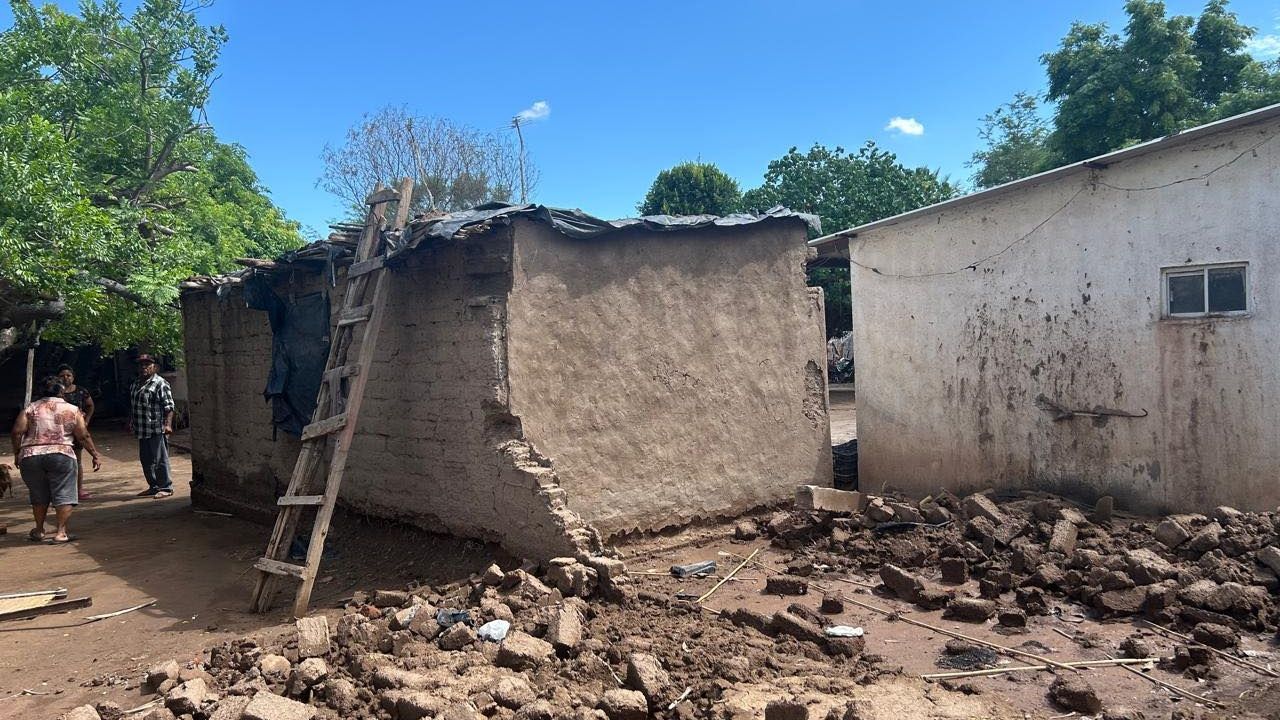 Etchojoa envía un SOS al Congreso de Sonora solicitando apoyo a los damnificados por las lluvias