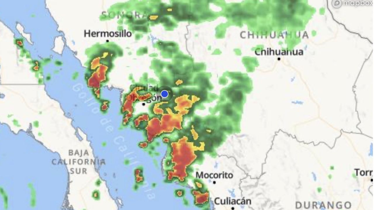 Clima Ciudad Obregón HOY 5 de septiembre: Prevén LLUVIAS y bajas temperaturas por ‘Lorena’