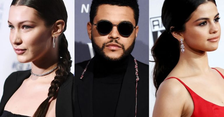 Abel Tesfaye y sus ex parejas: Bella Hadid y Selena Gómez