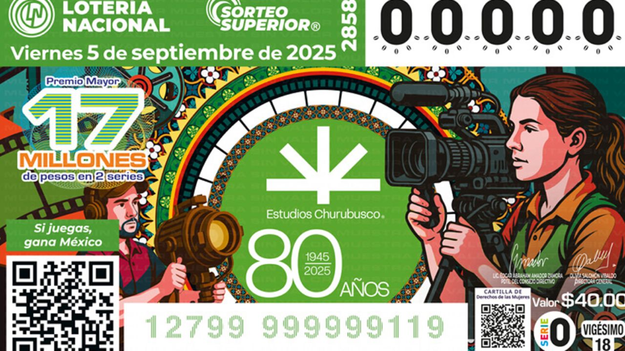 Lista COMPLETA de GANADORES del Sorteo Superior No. 2858 de la Lotería Nacional de este viernes 5 de SEPTIEMBRE